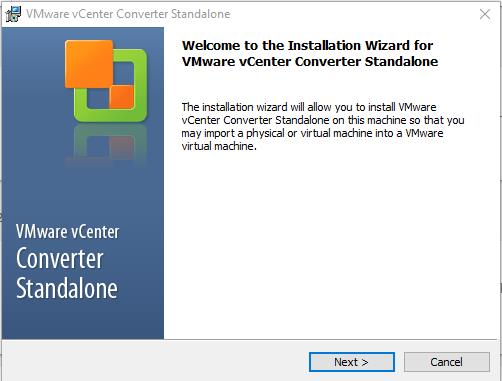 vmware vcenter converter standalone 5.0