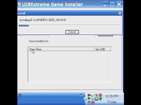 usb extreme game installer ps2